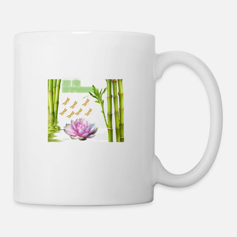 Entspannen - Tasse - Weiß