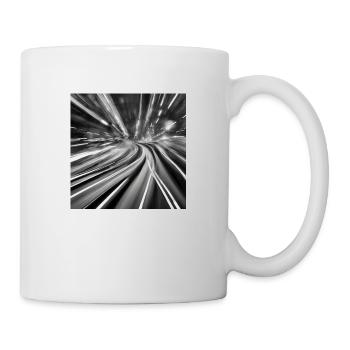 Urban Speed in Black and White - Mug - white - Right