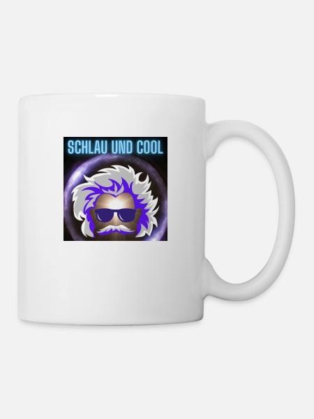 Schlau - Tasse - Weiß