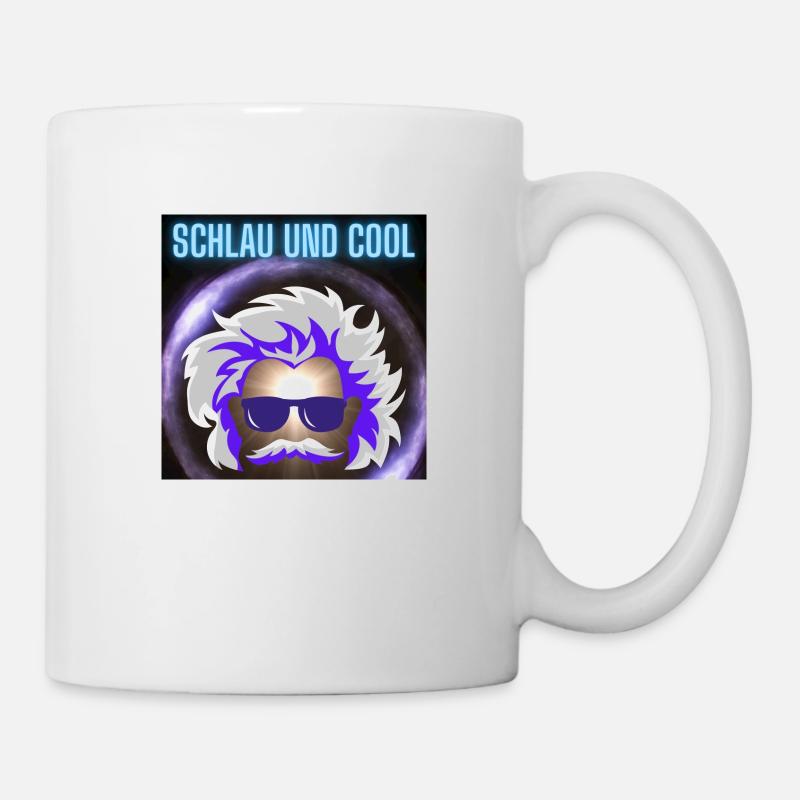 Schlau - Tasse - Weiß