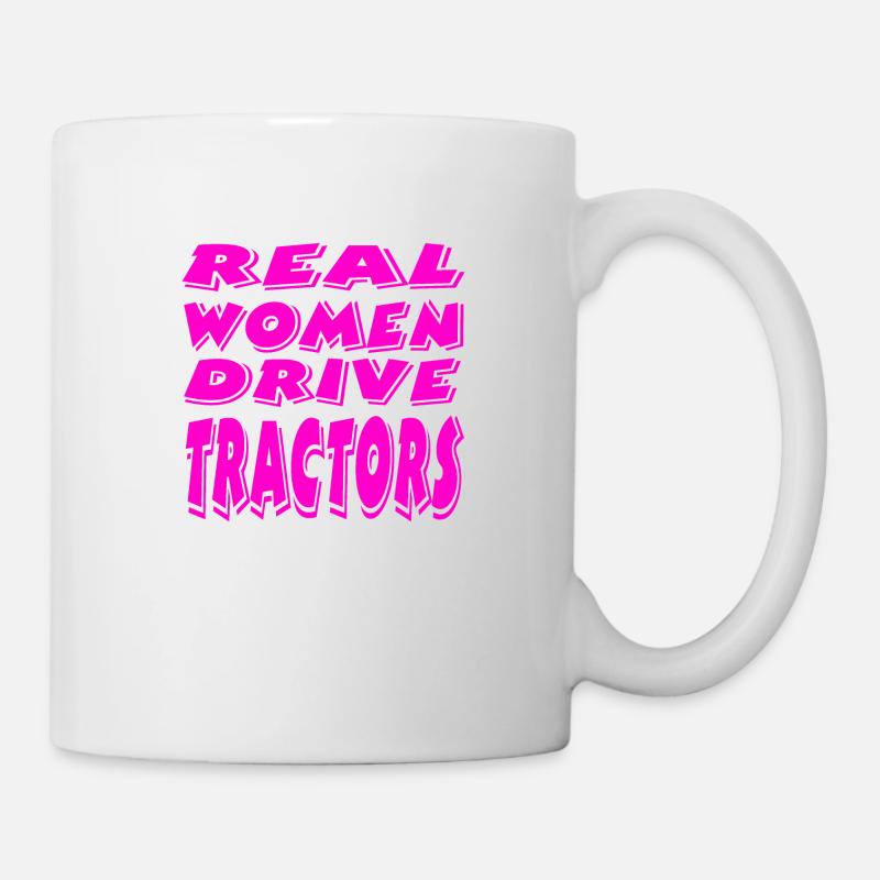 Traktor - Tasse - Weiß