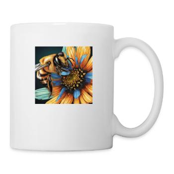 Nektar-Gier - Tasse - Weiß - Rechts