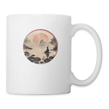 Japanese art style Zen - Mug - white - Right