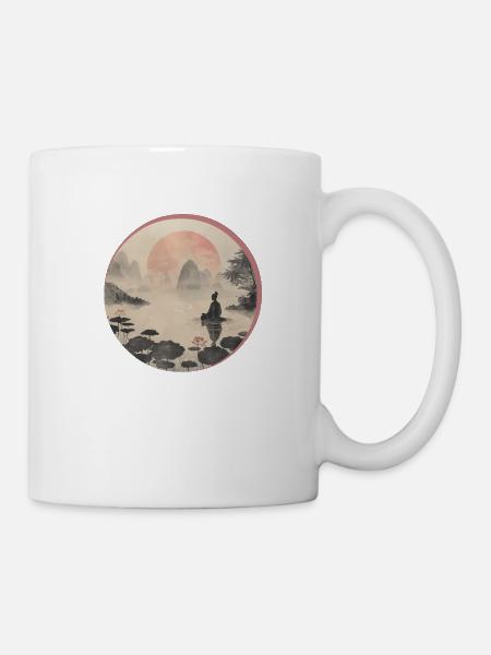 Style japonais ZEN - Mug blanc - blanc