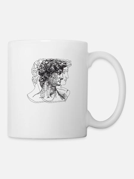 David - Tasse - Weiß