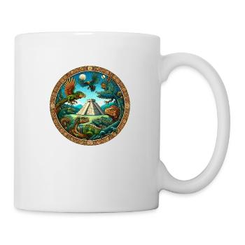 Die Legende von Tikal - Tasse - Weiß - Rechts