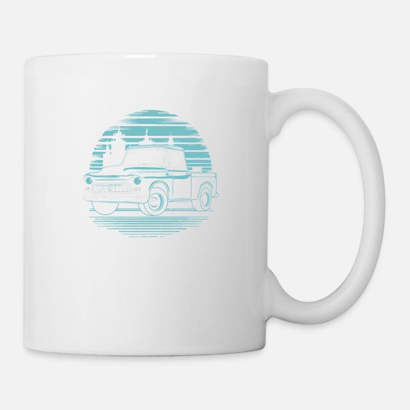 Chevy C10 silhouette - Mug - white