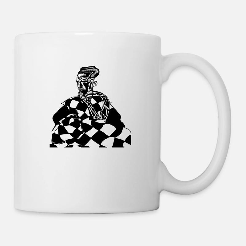 Le roi de carreau - Mug blanc - blanc