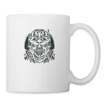 Soldier's Skull - Mug - white - Right