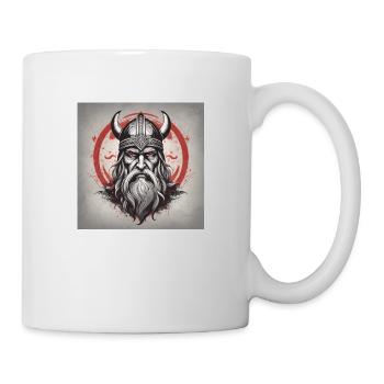 Odin Wikinger Gott - Tasse - Weiß - Rechts