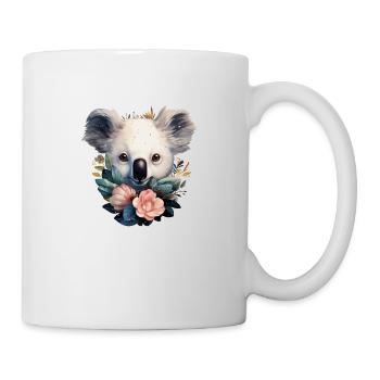 Koala niedlich - Tasse - Weiß - Rechts