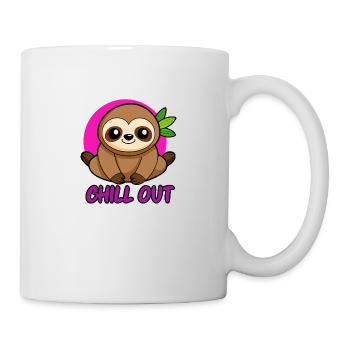 PARESSE. SE DÉTENDRE - Mug blanc - blanc - Droite