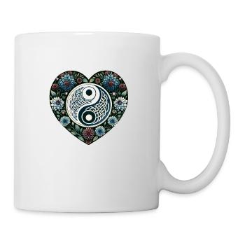 Yin Yang Floral - Mug - white - Right