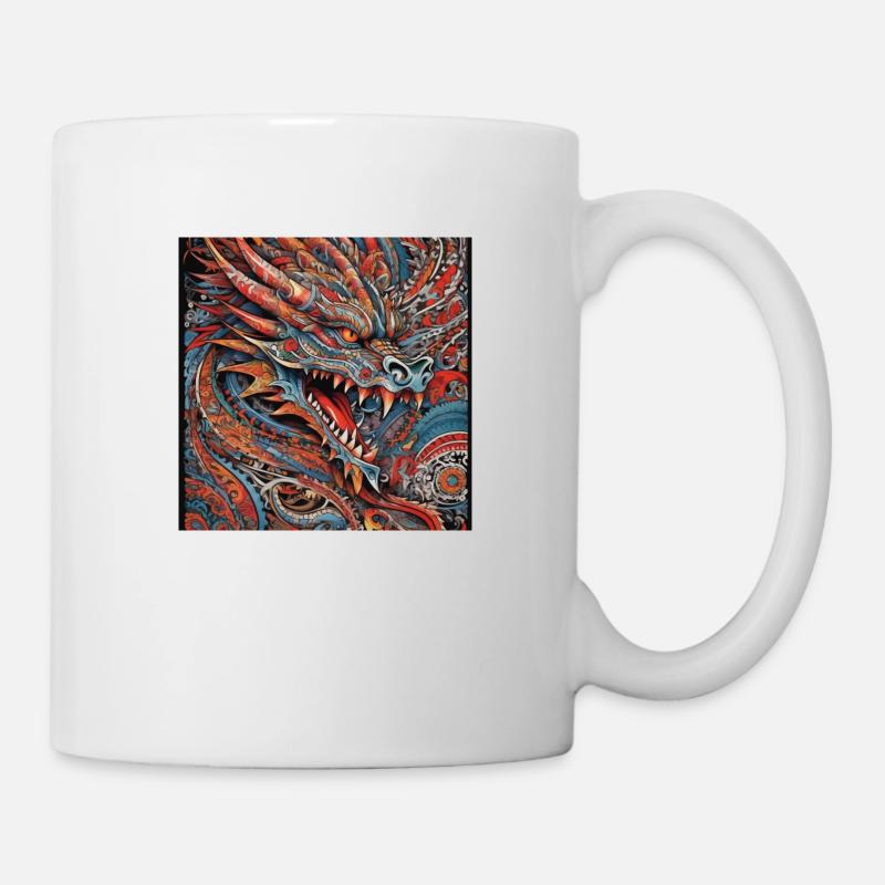 Dragon - Mug blanc - blanc