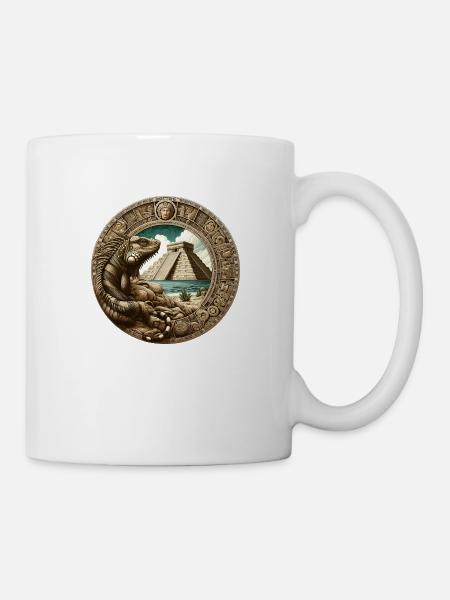 Die Urzeit der Maya - Tasse - Weiß