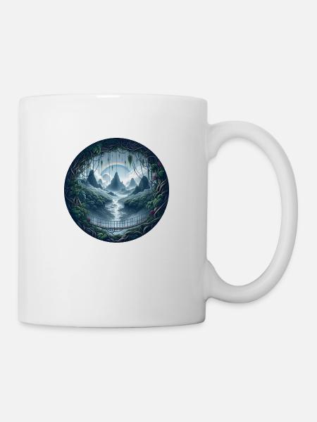 Bridge to Happiness - Mug - white