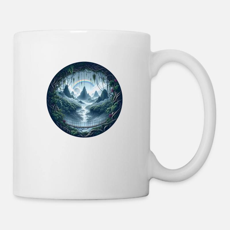 Bridge to Happiness - Mug - white