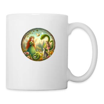 Forêt de conte de fées - Mug blanc - blanc - Droite