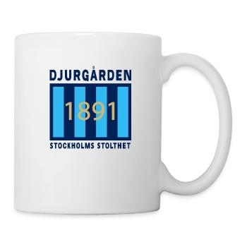Djurgården Stockholm Pride - Mug blanc - blanc - Droite