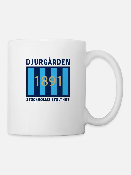 Djurgården Stockholm Pride - Mugg - vit
