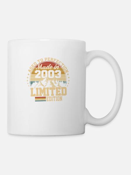 2003 Birthday 2003 Born in 2003 Birthday - Mug - white