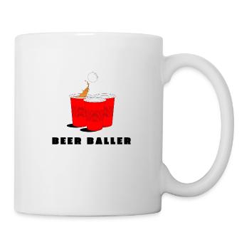 Beer Baller Beerpong - Mug - white - Right