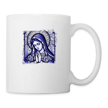 Jungfrau Maria Jesus Bibel christliche Religion christlich - Tasse - Weiß - Rechts