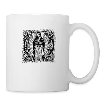 Jungfrau Maria Jesus Bibel christliche Religion christlich - Tasse - Weiß - Rechts