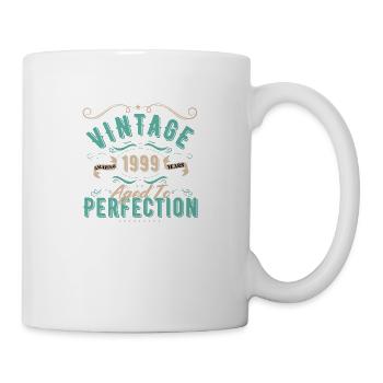 Jahrgang 1999 - 1999 Geburtstagsgeschenk - Tasse - Weiß - Rechts