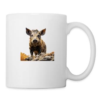 The pigs of Iberico - Mug - white - Right