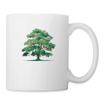 Arbre - Mug blanc - blanc - Droite