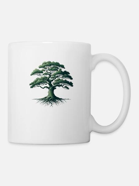 Arbre - Mug blanc - blanc