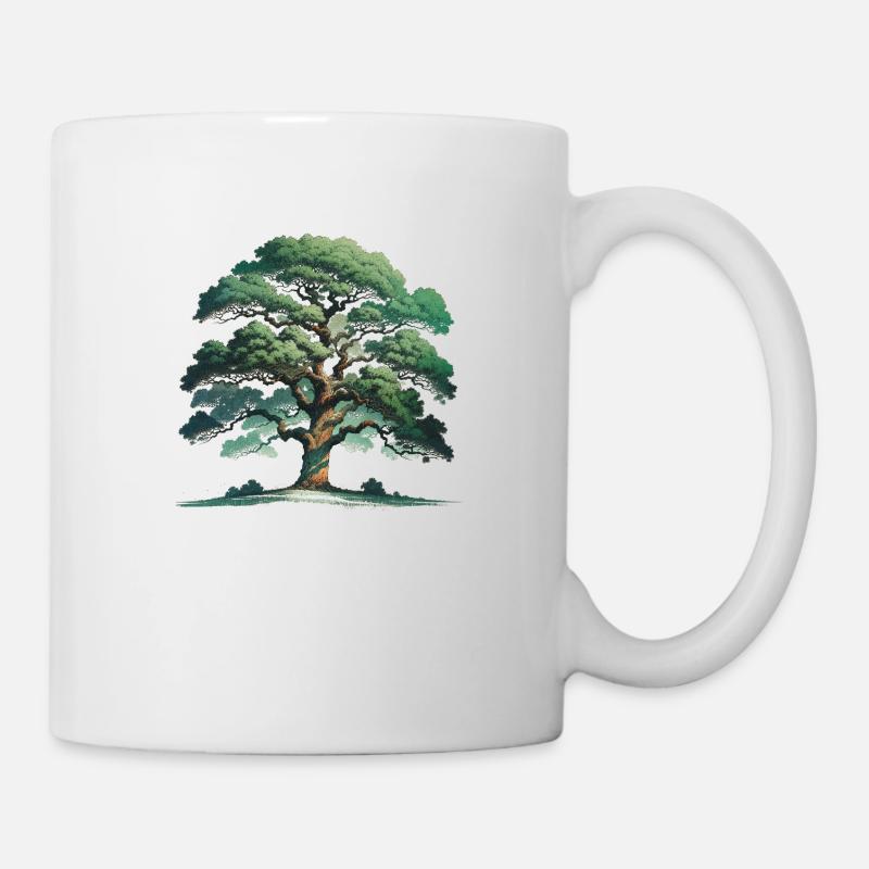 Tree Hugger - Mug - white