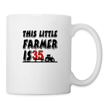 Cultivateur - Mug blanc - blanc - Droite