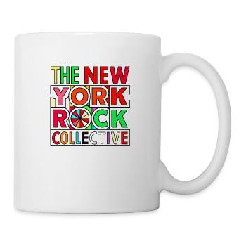 New York Rock Collective - Funky Retro Tee Design - Mug blanc - blanc - Droite
