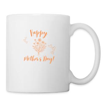 Happy Mothers Day - Mug - white - Right