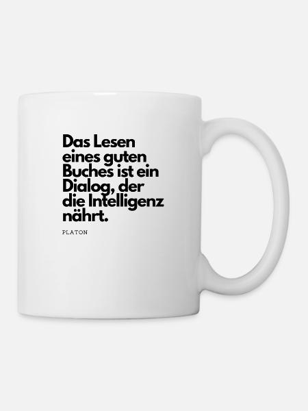 Dialog - Tasse - Weiß