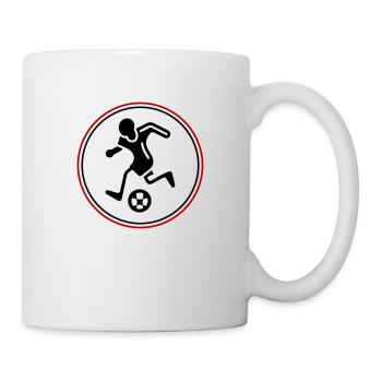 Joueur de football Joueur de football - Mug blanc - blanc - Droite