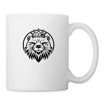 Loutre d’ombre royale - Mug blanc - blanc - Droite