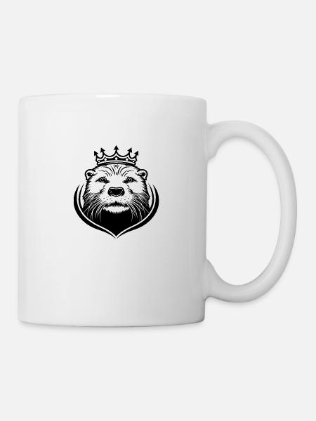 Gardien de brume couronné - Mug blanc - blanc