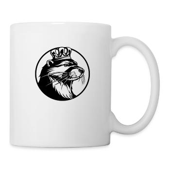 Monarque majestueux de la rivière - Mug blanc - blanc - Droite