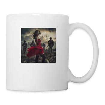 Red Lady - Tasse - Weiß - Rechts