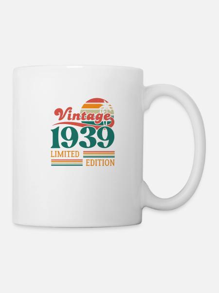 Vintage 1939 édition limitée - Mug blanc - blanc