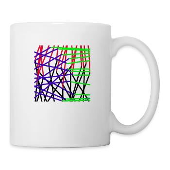 Großes Abfangen gehackter Raketen - Tasse - Weiß - Rechts