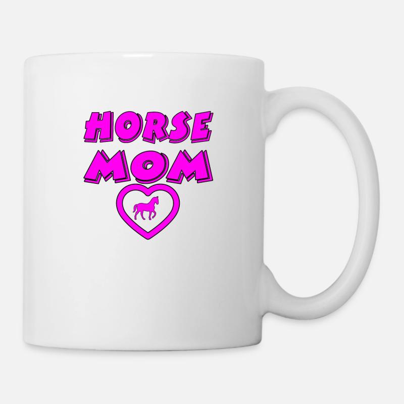 Pferd - Tasse - Weiß