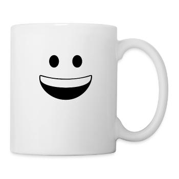 Smile - Mug blanc - blanc - Droite