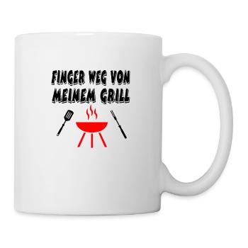 Grillen - Tasse - Weiß - Rechts