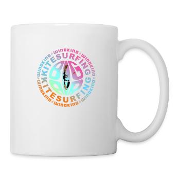 Kitesurfing - Mug - white - Right