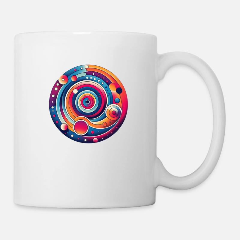 Psychedelic planet - Mug - white