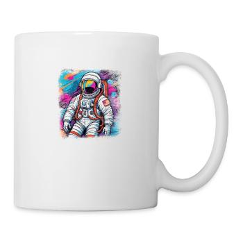 Astronaute - Mug blanc - blanc - Droite